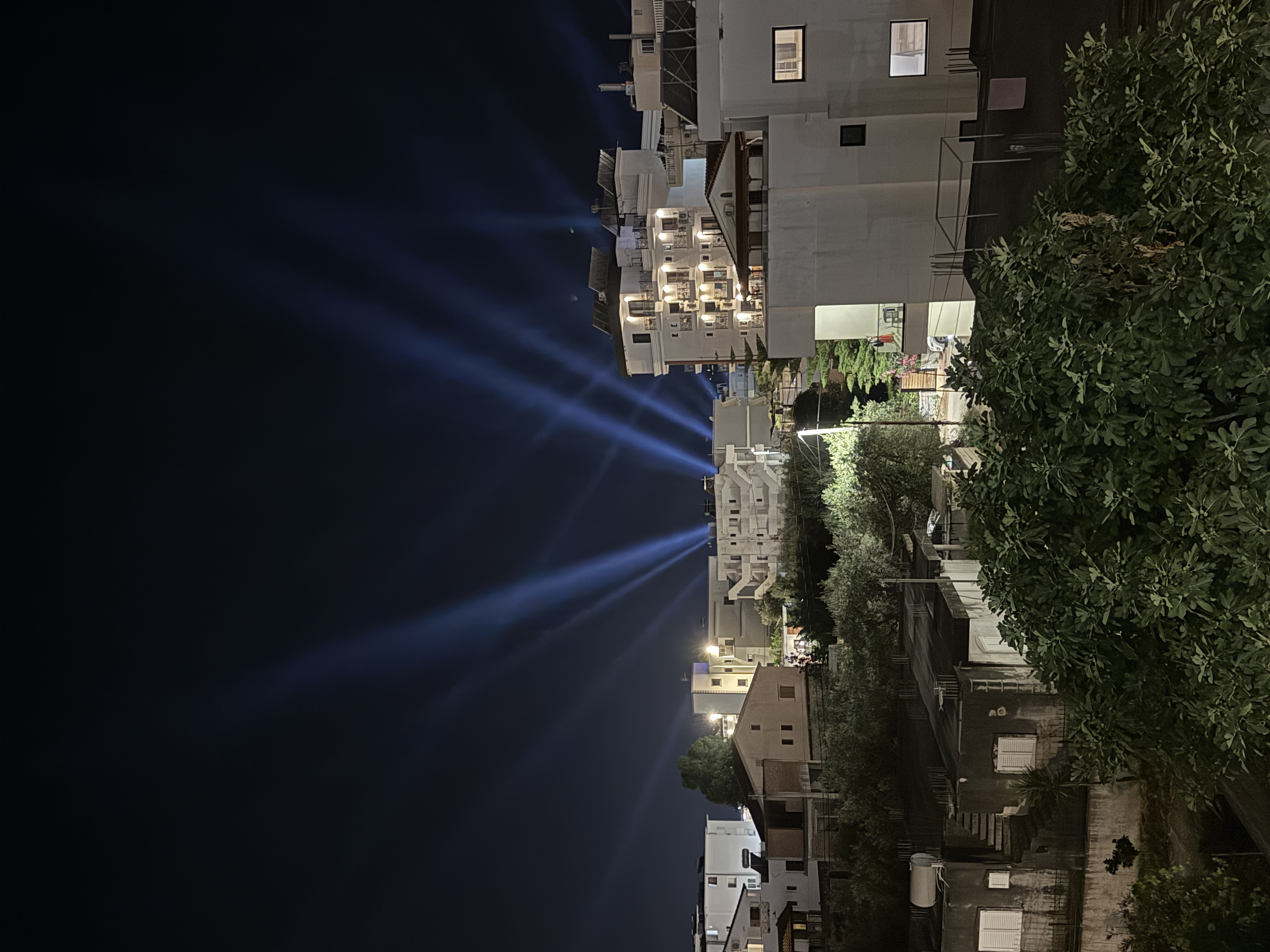 Night view from GM Residence