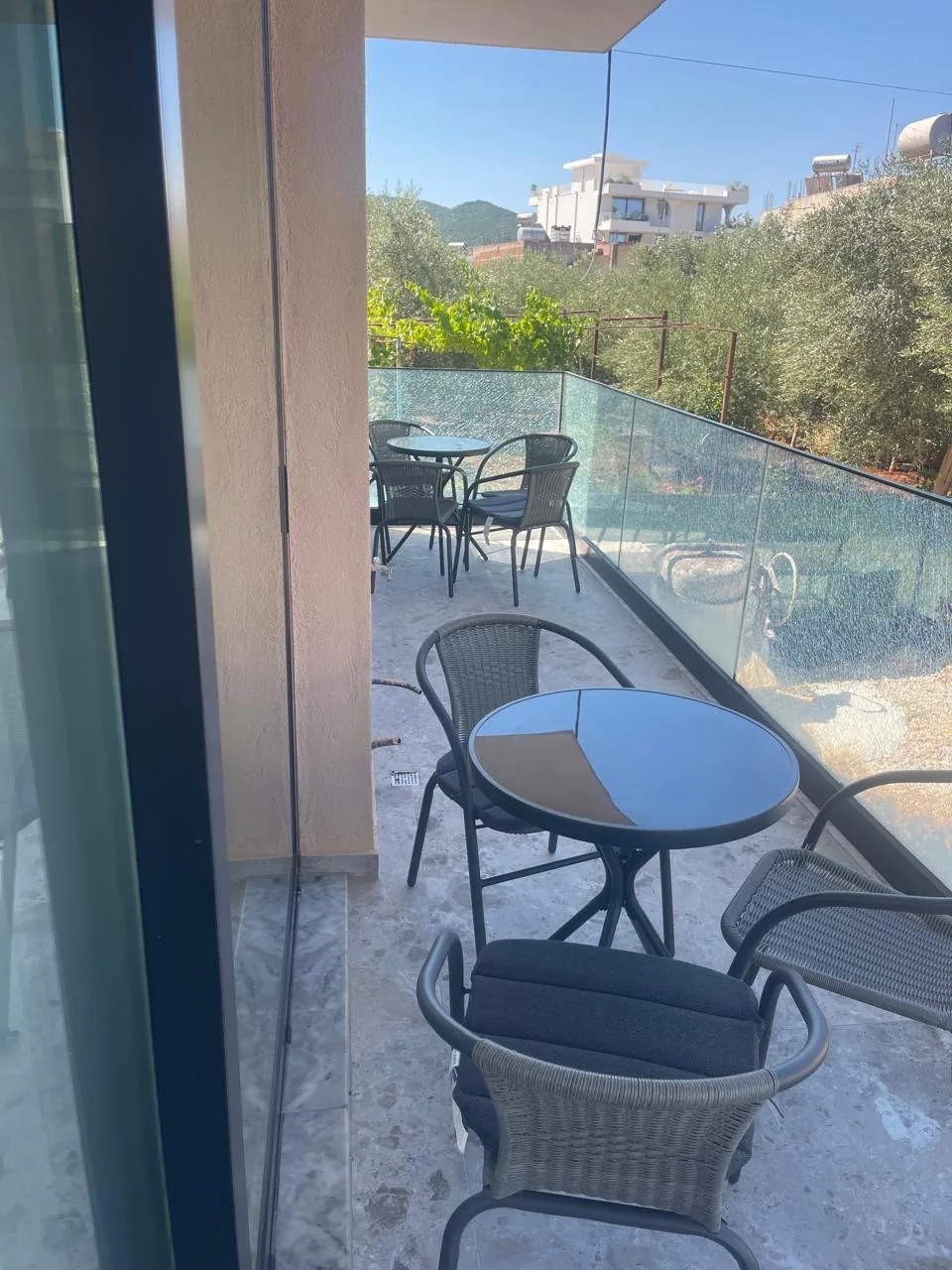 Private balcony at GM Residence